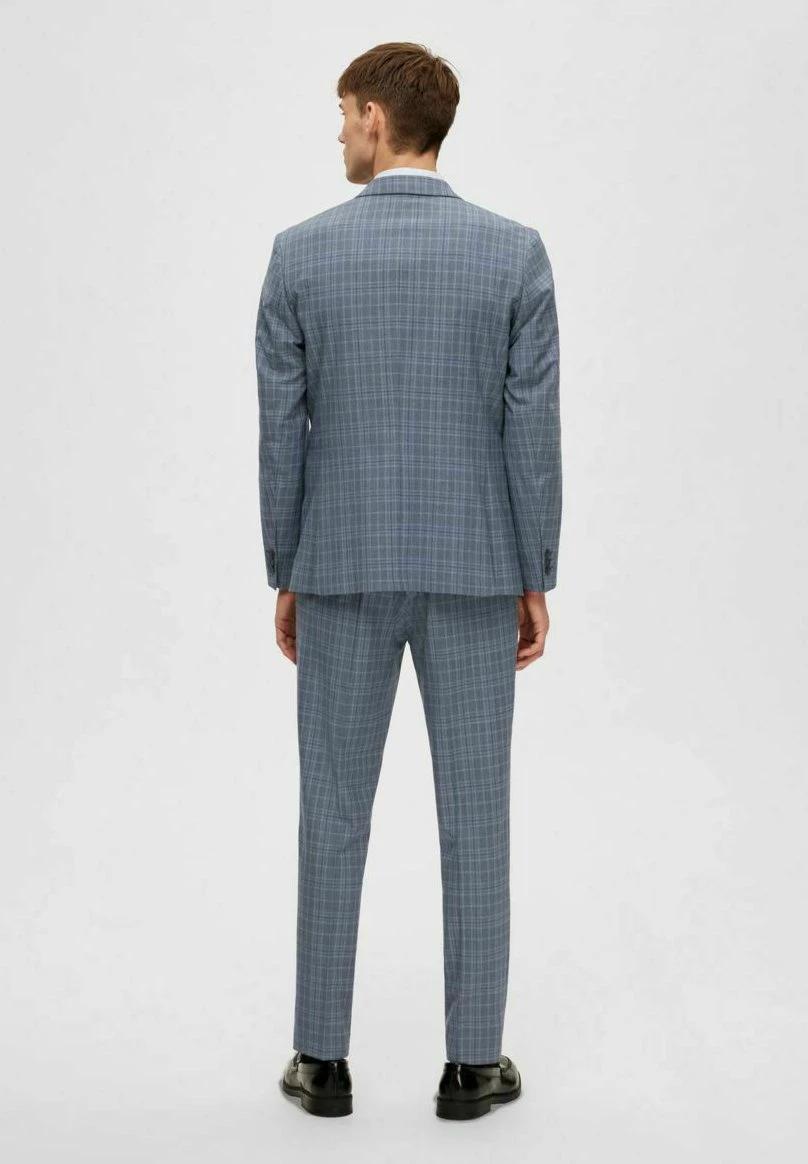 Selected Homme Kariertes - Blazer - Grey 3 Selected Homme Kariertes - Blazer - Grey - Afbeelding 3