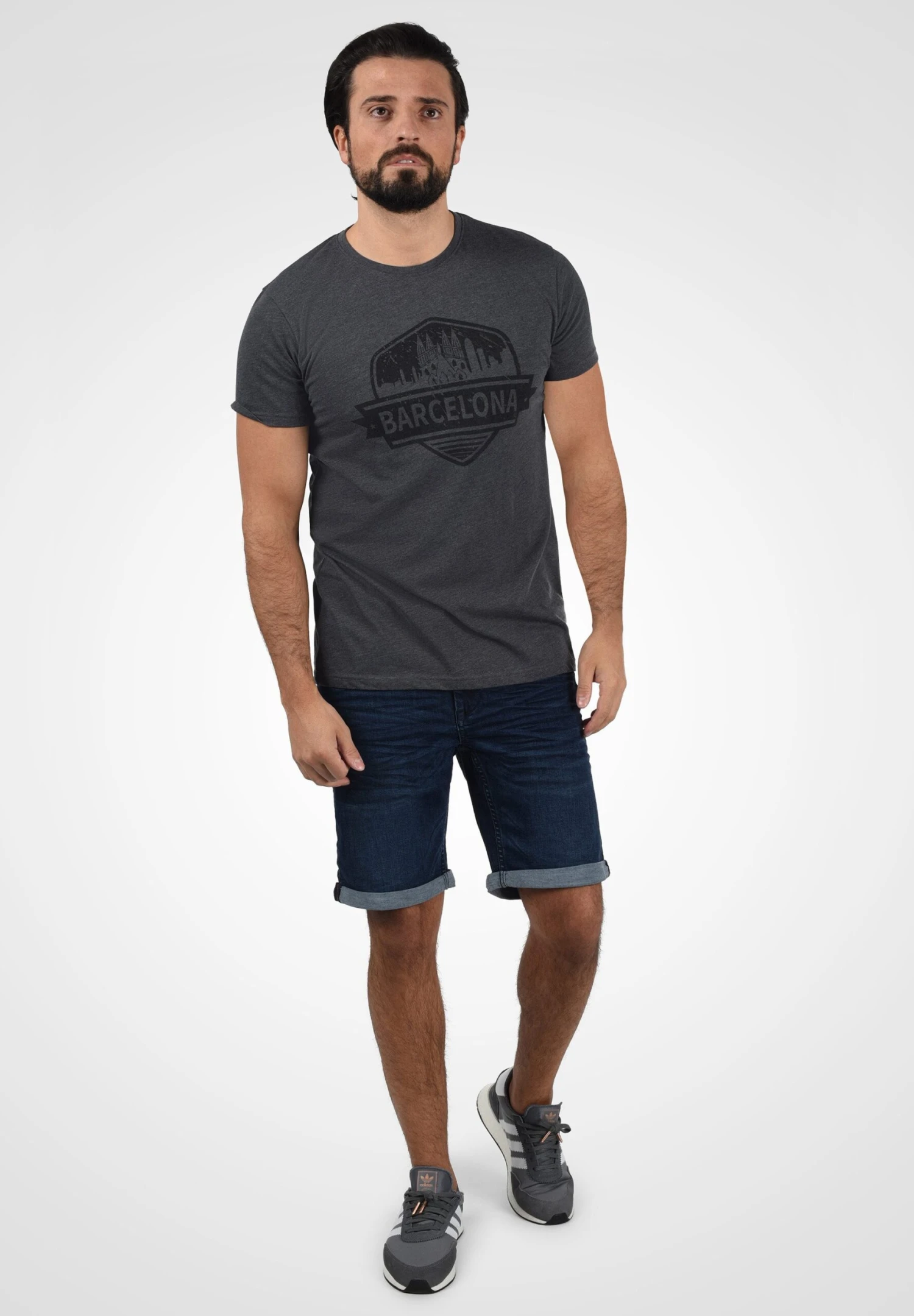 Blend Bhbendigo - Jeansshort - Denim Darkblue 2 Blend Bhbendigo - Jeansshort - Denim Darkblue - Afbeelding 2