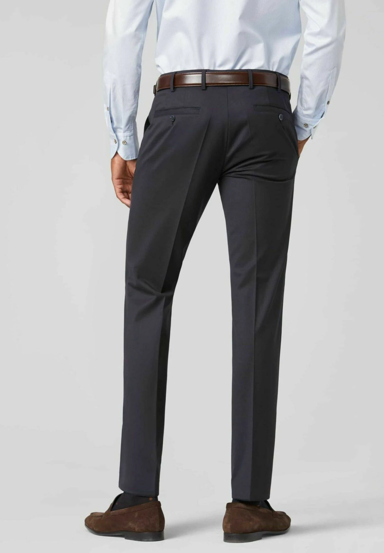 Meyer Roma - Pantalon - Blau Meliert 3 Meyer Roma - Pantalon - Blau Meliert - Afbeelding 3