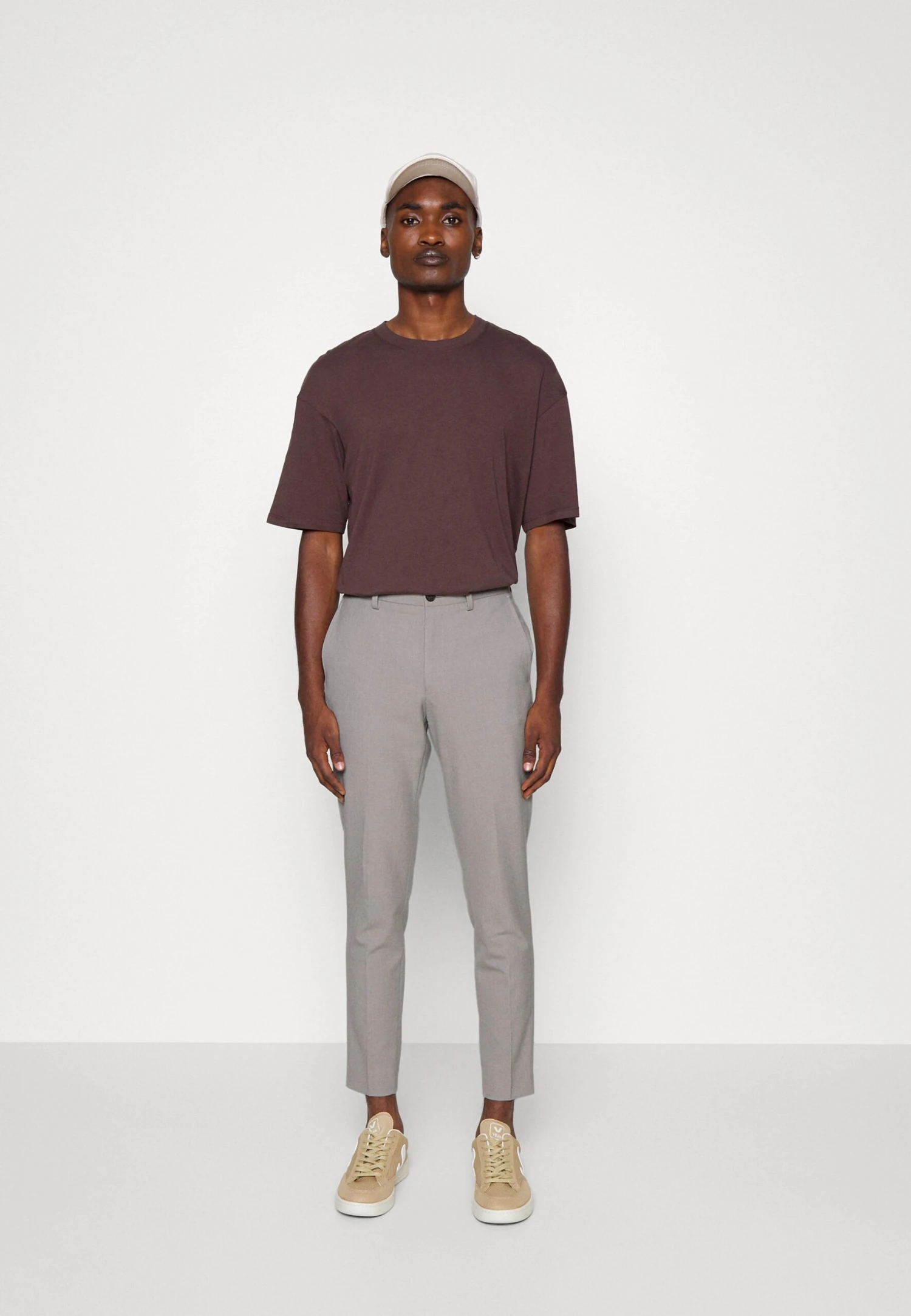 The Stand Alone Trouser - Broek - Beige 2 The Stand Alone Trouser - Broek - Beige - Afbeelding 2