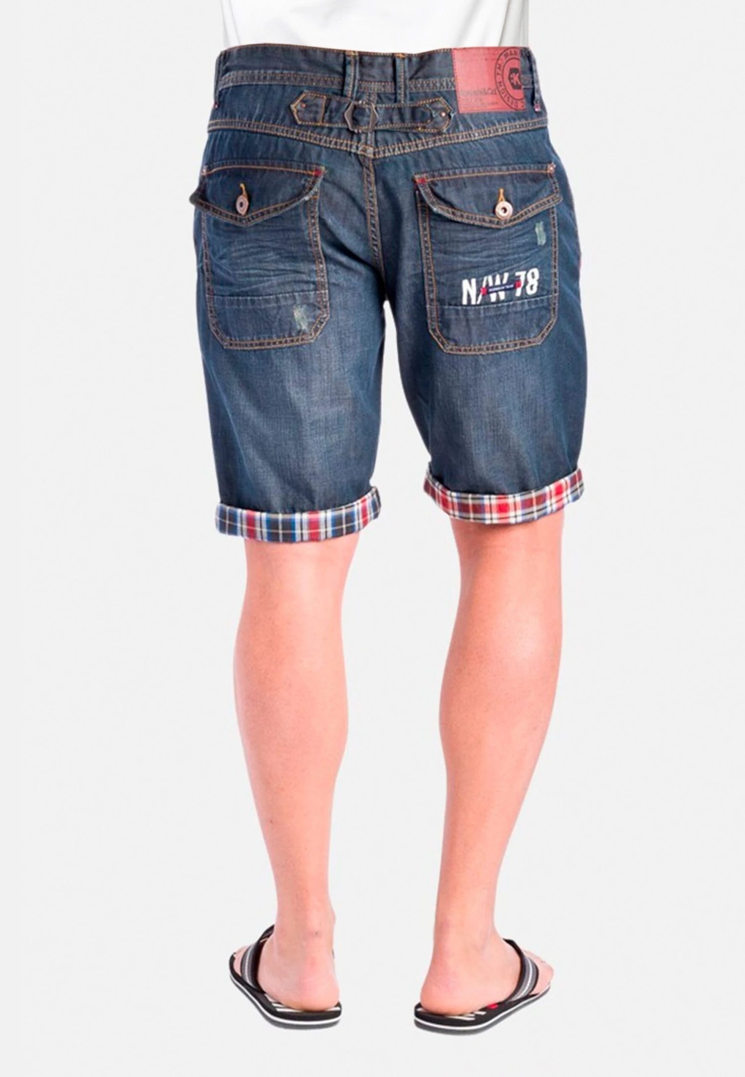 Koroshi Jeansshort - Azul Osc Dark Blue 2 Koroshi Jeansshort - Azul Osc Dark Blue - Afbeelding 2
