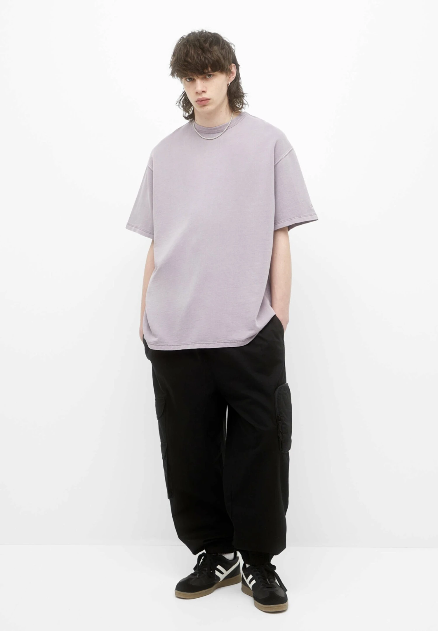 PULL & BEAR Joggers In Technical Fabric - Cargobroek - Black 2 PULL & BEAR Joggers In Technical Fabric - Cargobroek - Black - Afbeelding 2