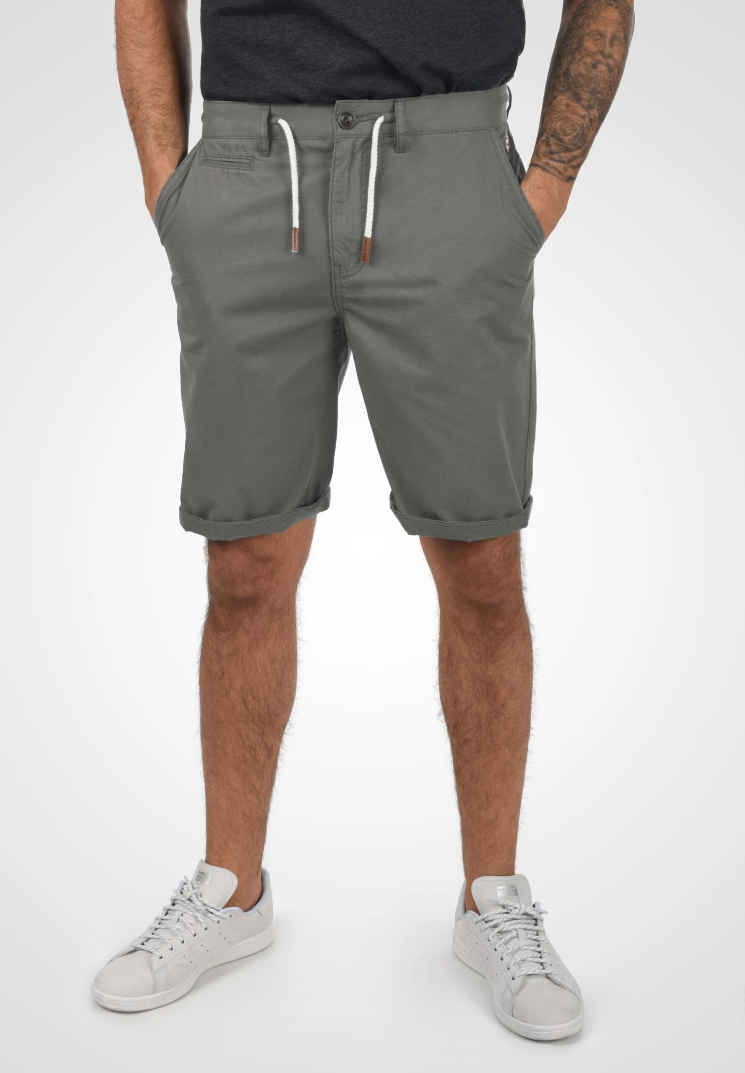 Blend Bhkaito - Shorts - Mottled Dark Grey 1 Blend Bhkaito - Shorts - Mottled Dark Grey