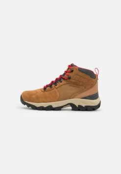 Columbia Newton Ridge Plus Ii Waterproof - Outdoorschoenen - Elk/Mountain Red