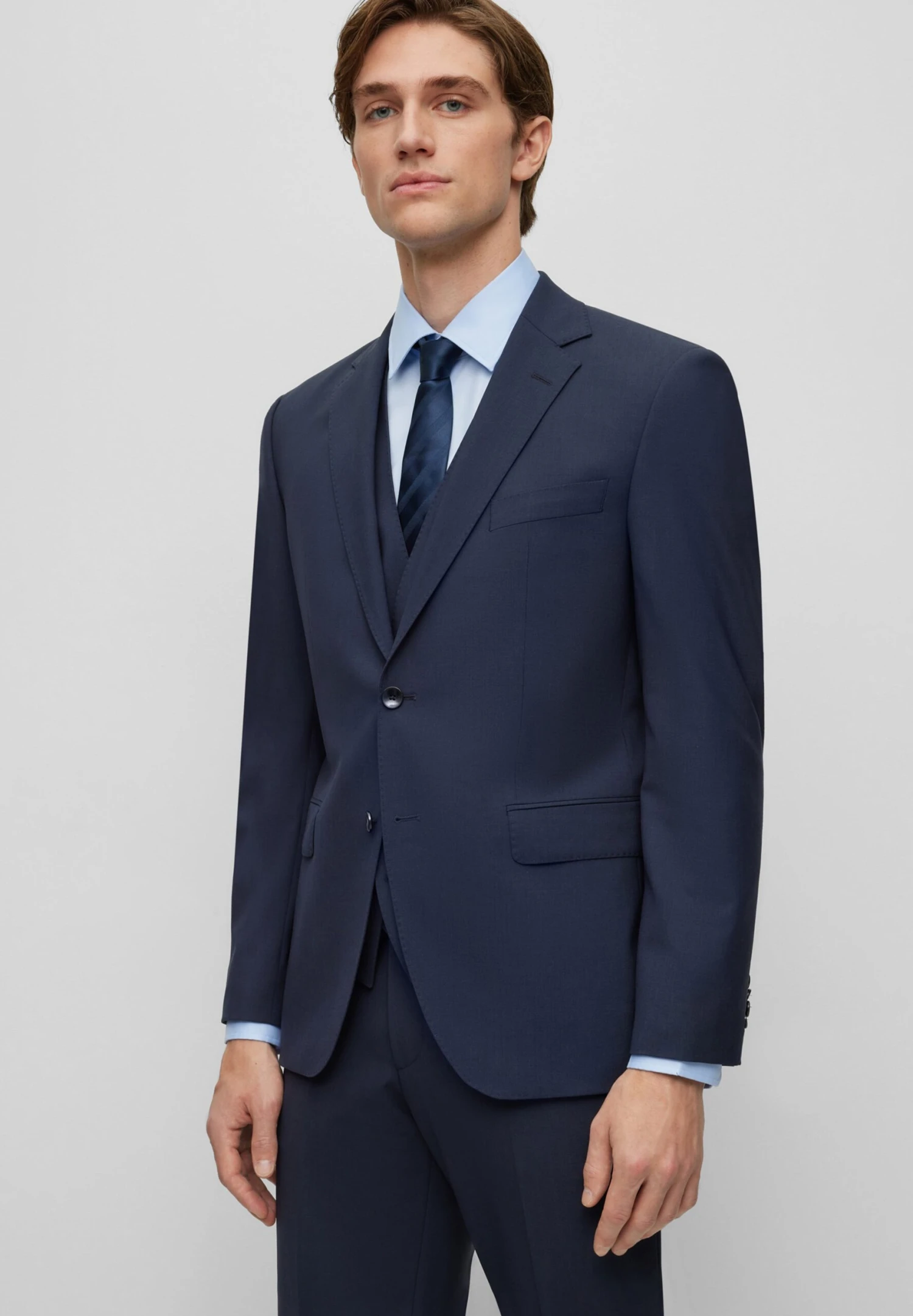 Boss Joe Kent - Zakelijk Overhemd - Light Blue 5 Boss Joe Kent - Zakelijk Overhemd - Light Blue - Afbeelding 5