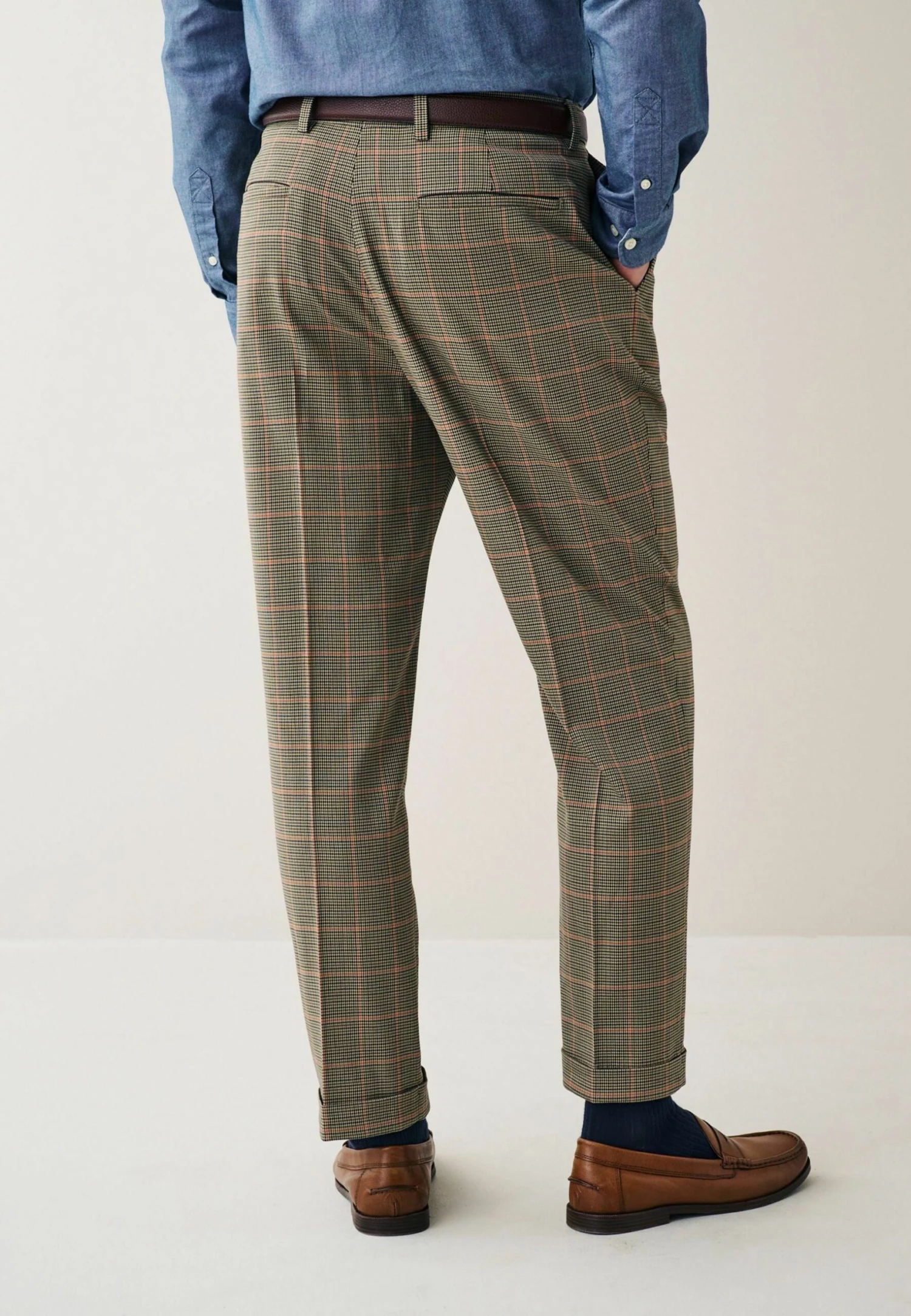 Next Check - Pantalon - Taupe Brown 3 Next Check - Pantalon - Taupe Brown - Afbeelding 3