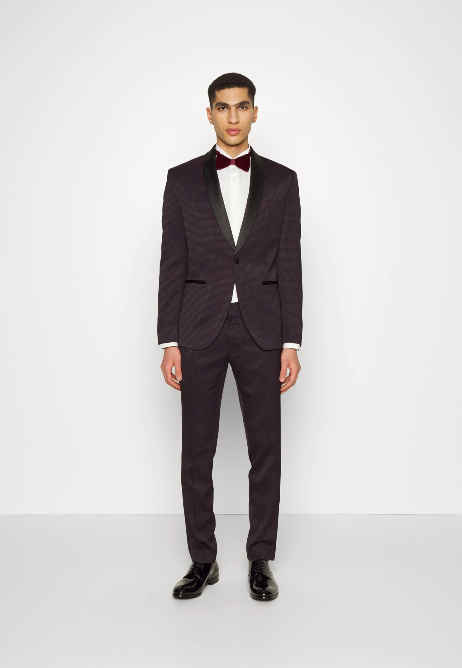 The Fashion Tux Shawl Collar - Kostuum - Bordeaux 1 The Fashion Tux Shawl Collar - Kostuum - Bordeaux