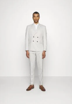 The Fashion Suit Peak- Kostuum - Grey Melange