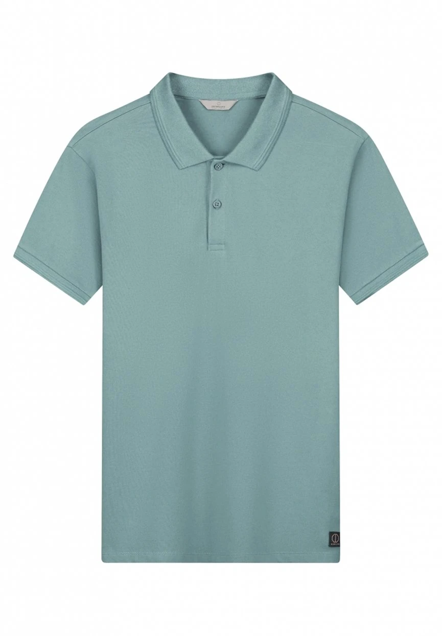 Bowie Stretch - Poloshirt - Medium Blue 3 Bowie Stretch - Poloshirt - Medium Blue - Afbeelding 3