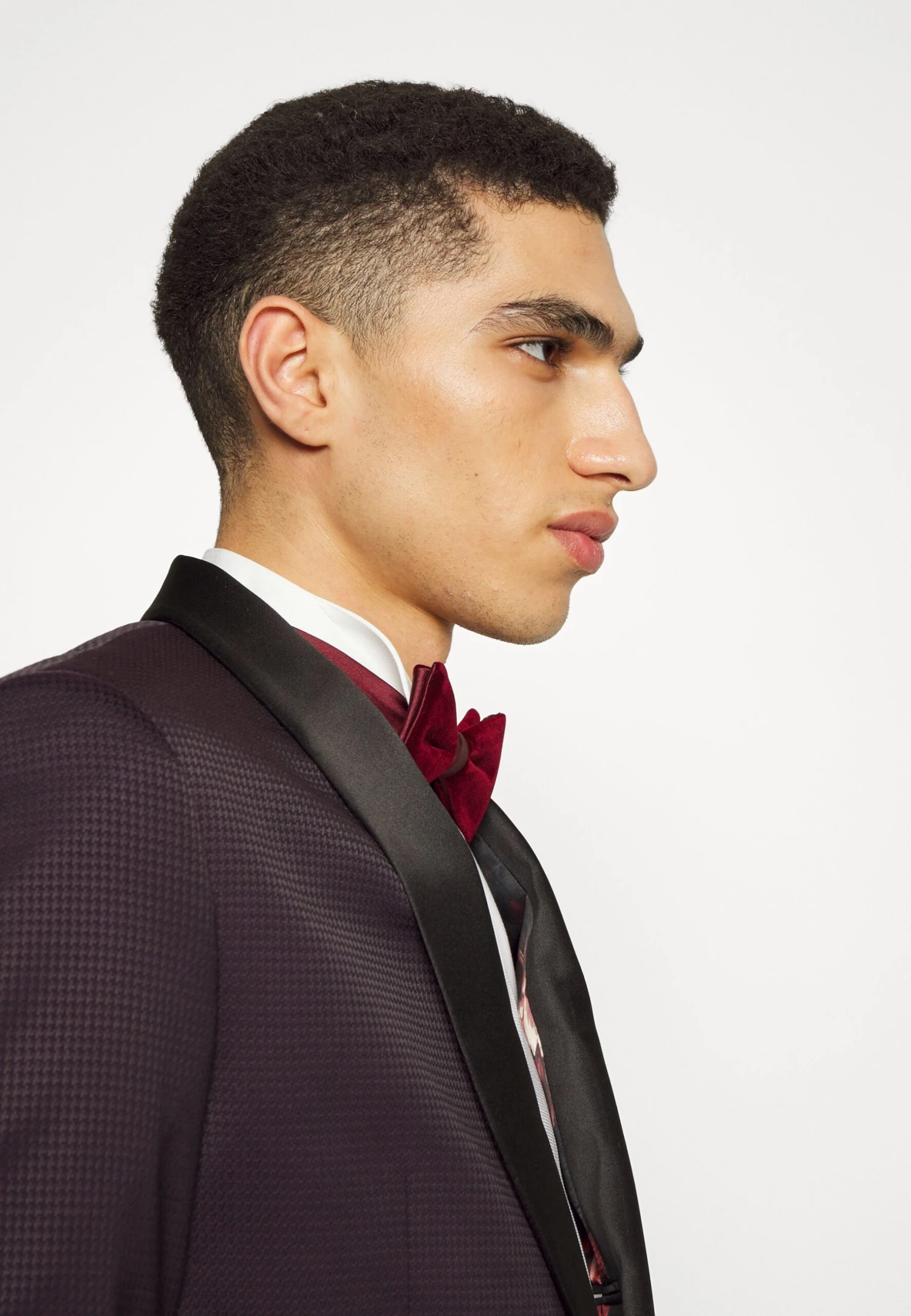 The Fashion Tux Shawl Collar - Kostuum - Bordeaux 7 The Fashion Tux Shawl Collar - Kostuum - Bordeaux - Afbeelding 7