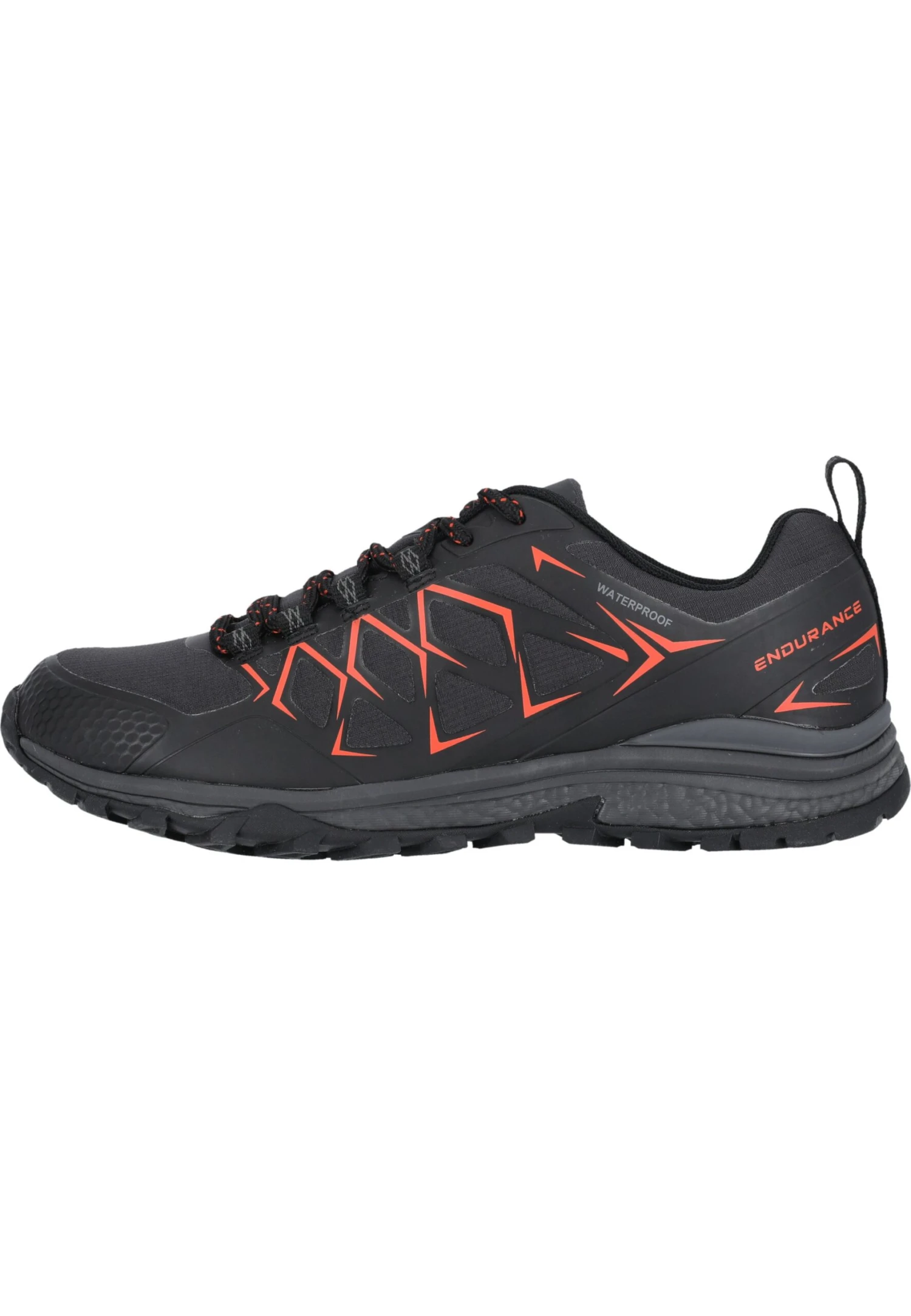 Endurance Outdoor - Outdoorschoenen - Grijs Oranje 1 Endurance Outdoor - Outdoorschoenen - Grijs Oranje