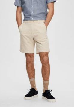 Selected Homme Slhcomfort - Shorts - Egret