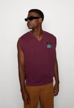 Obey Clothing Slide Vest Unisex - Top - Beetroot -Next Verkoopwinkel 0e8bbea0110f4c84a575cd2224f1260a