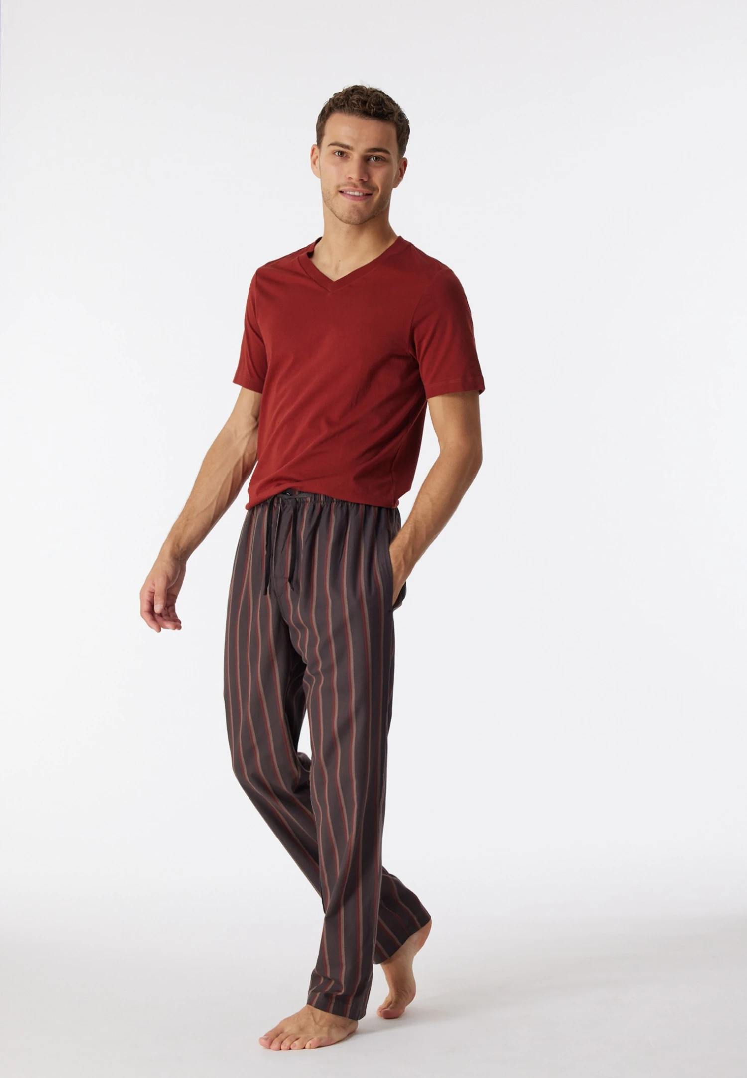Schiesser Relax - Pyjamabroek - Anthrazit 2 Schiesser Relax - Pyjamabroek - Anthrazit - Afbeelding 2