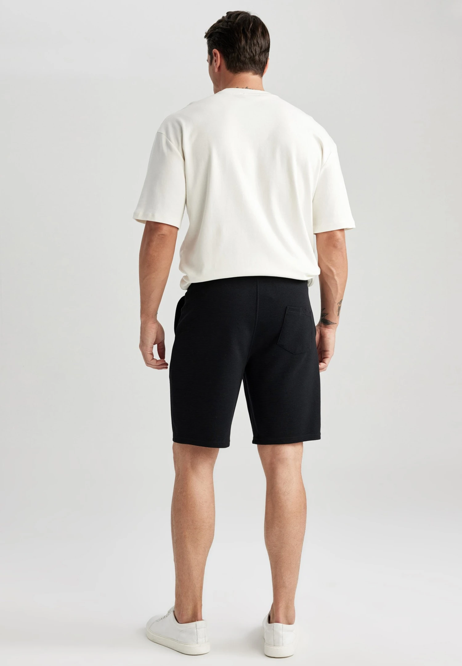 DeFacto Slim Fit - Trainingsbroek - Black 3 DeFacto Slim Fit - Trainingsbroek - Black - Afbeelding 3