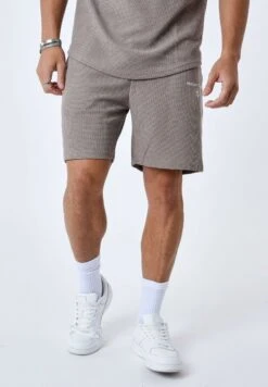 Texturé - Trainingsbroek - Taupe