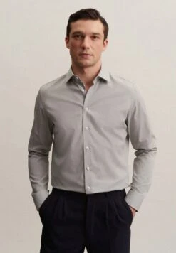 Seidensticker Business Kent Patch - Zakelijk Overhemd - Green