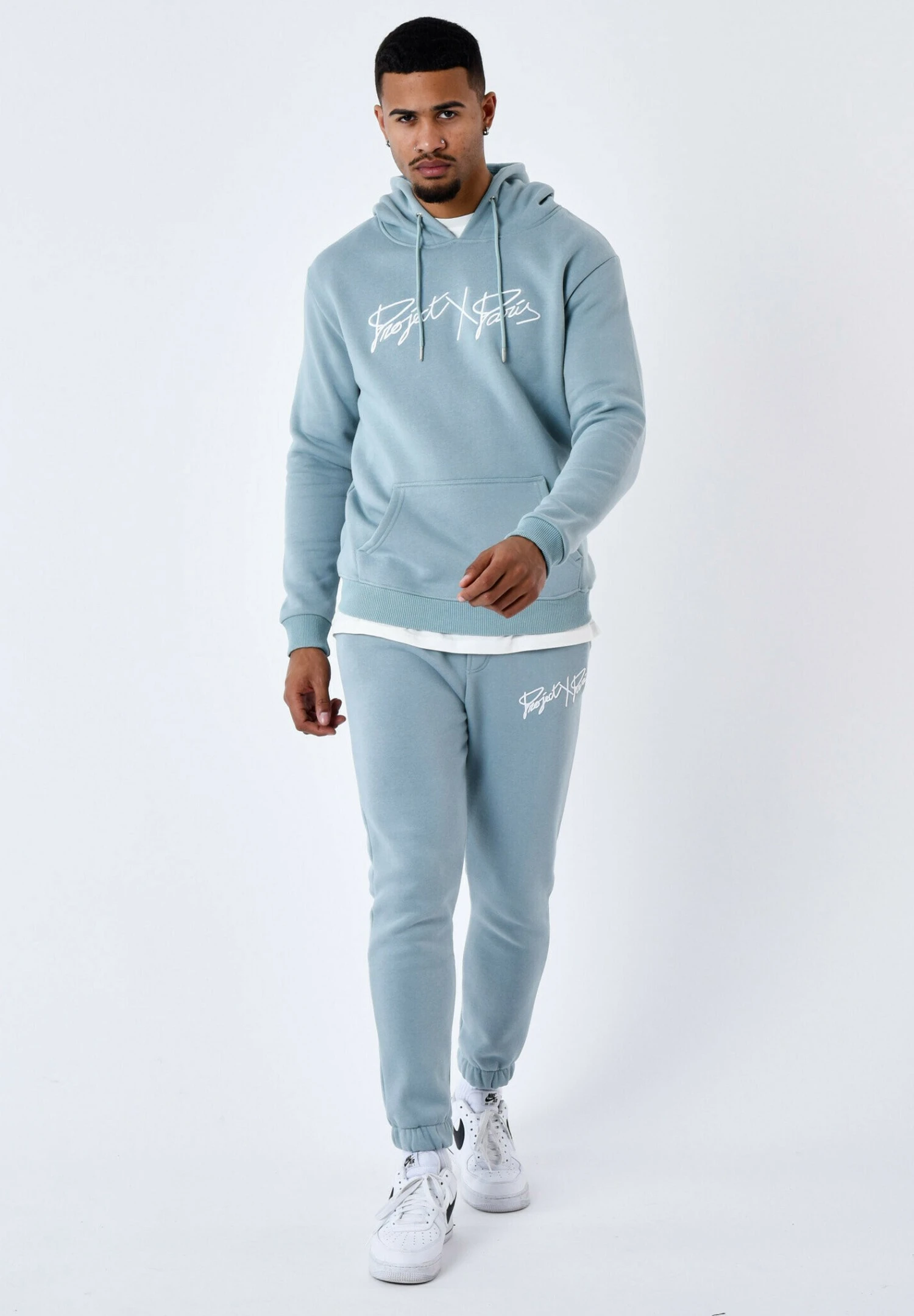 Basic Full Logo - Trainingsbroek - Bleu Vert 2 Basic Full Logo - Trainingsbroek - Bleu Vert - Afbeelding 2