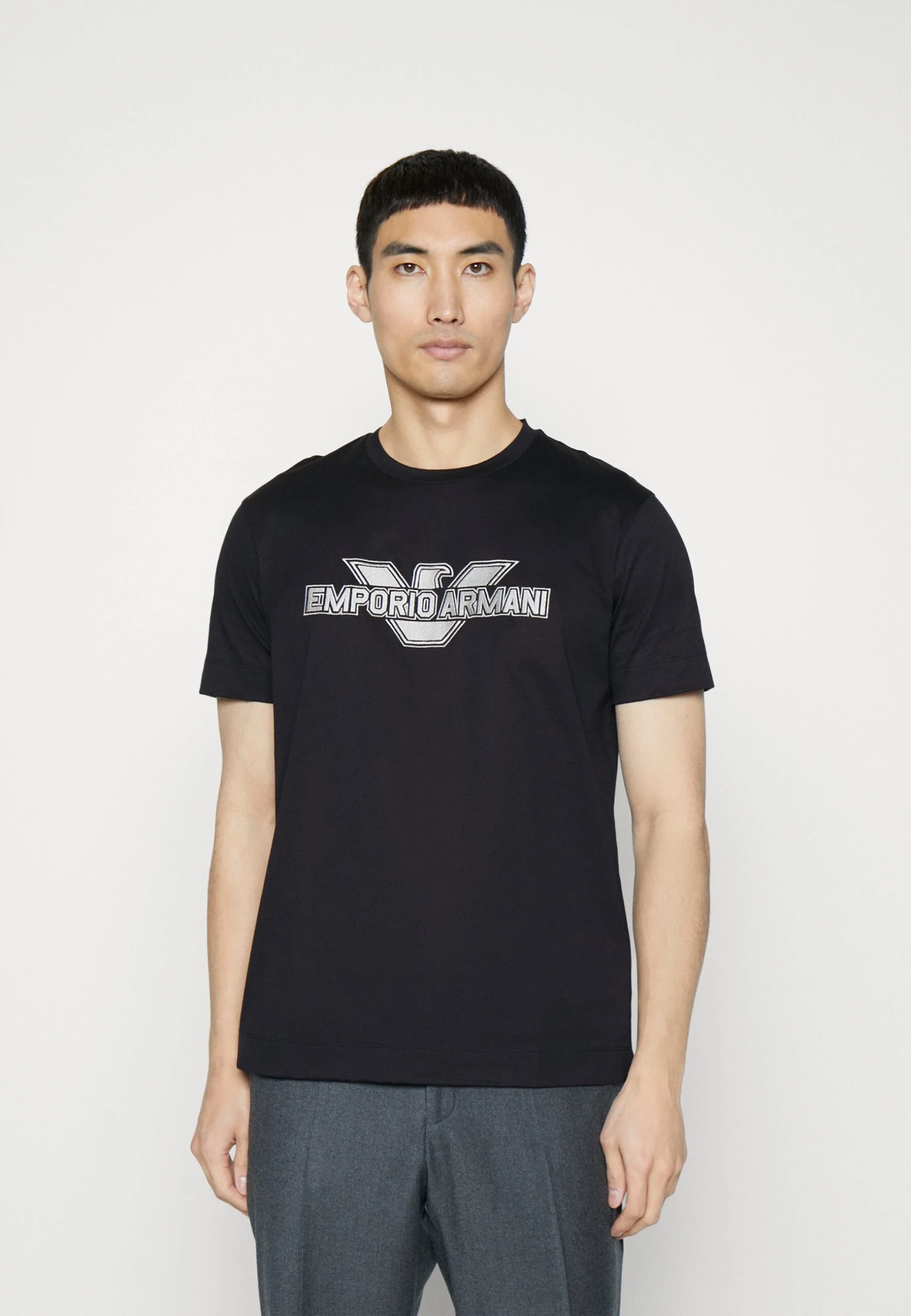 Emporio Armani T-Shirt Print - Japan Denim