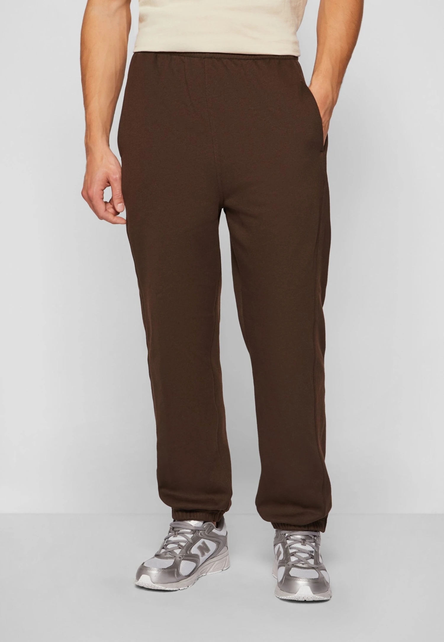 URBAN CLASSICS Sweatpants Sp - Trainingsbroek - Brown 1 URBAN CLASSICS Sweatpants Sp - Trainingsbroek - Brown