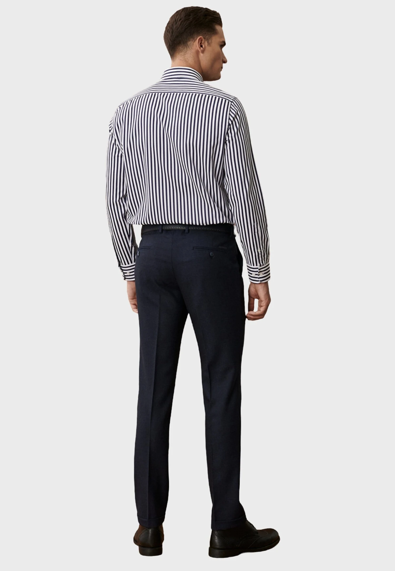 Side Pocket Elasticated Waist - Broek - Navy Blue 3 Side Pocket Elasticated Waist - Broek - Navy Blue - Afbeelding 3