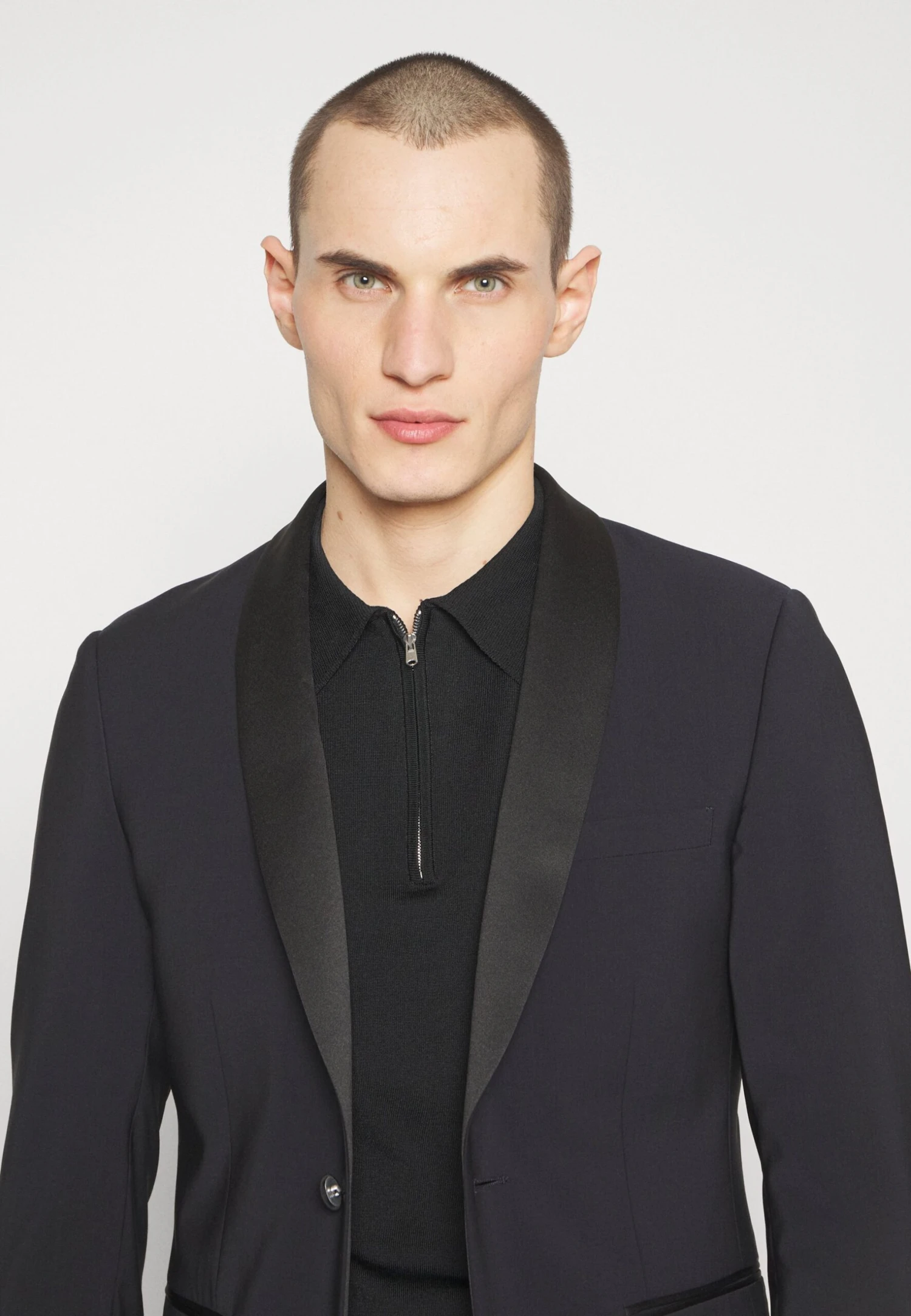 Sandro Tuxedo Shawl - Blazer - Marine 4 Sandro Tuxedo Shawl - Blazer - Marine - Afbeelding 4