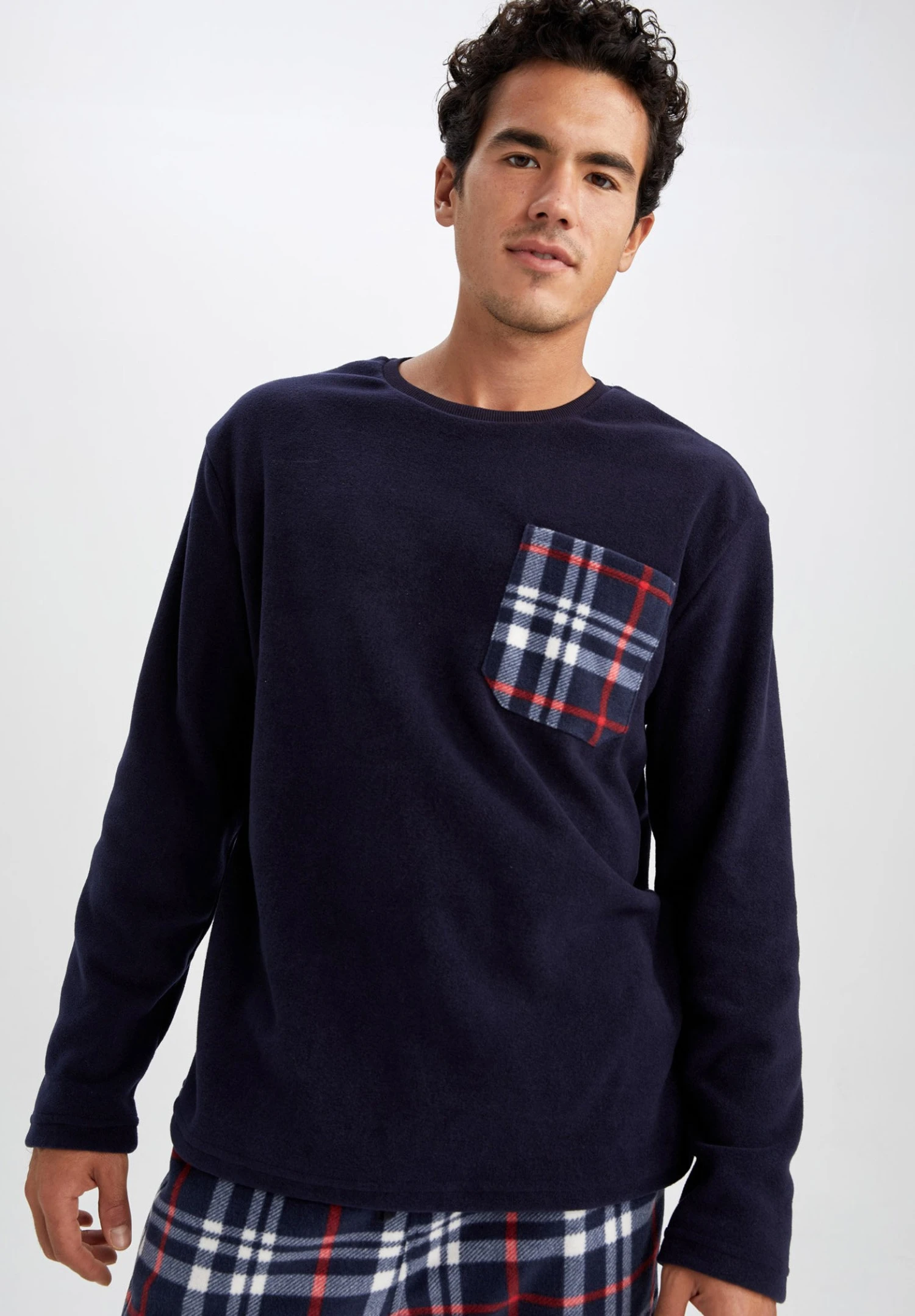 DeFacto Set Regular Fit - Pyjama - Navy 4 DeFacto Set Regular Fit - Pyjama - Navy - Afbeelding 4