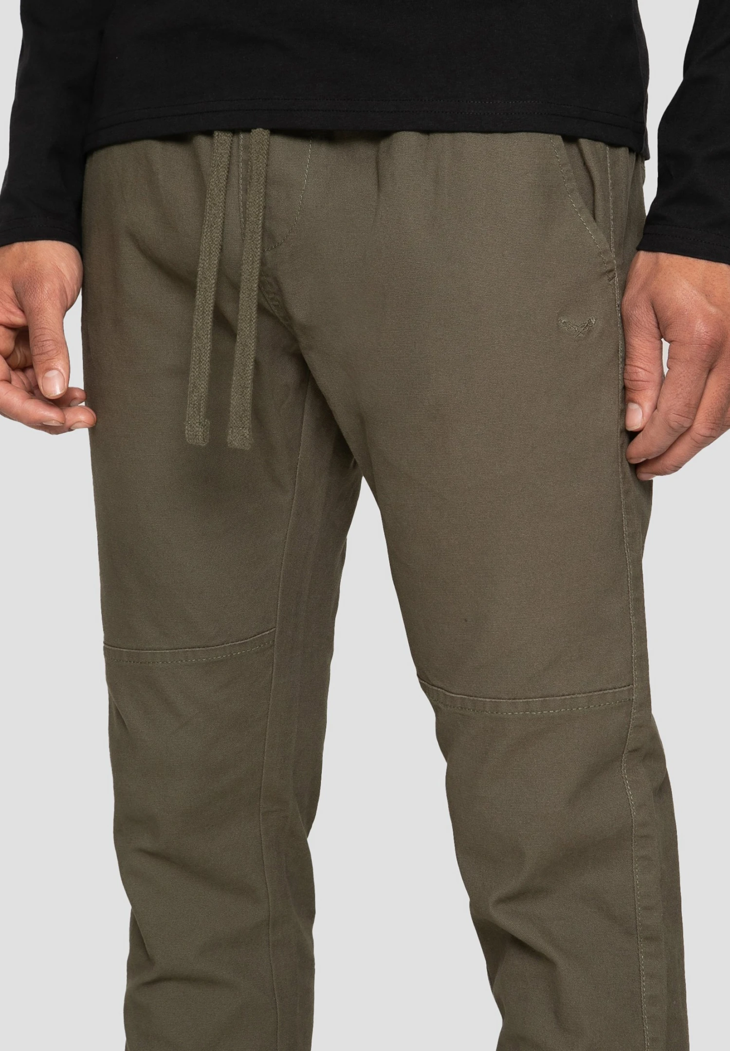 Threadbare Croft - Trainingsbroek - Khaki 4 Threadbare Croft - Trainingsbroek - Khaki - Afbeelding 4