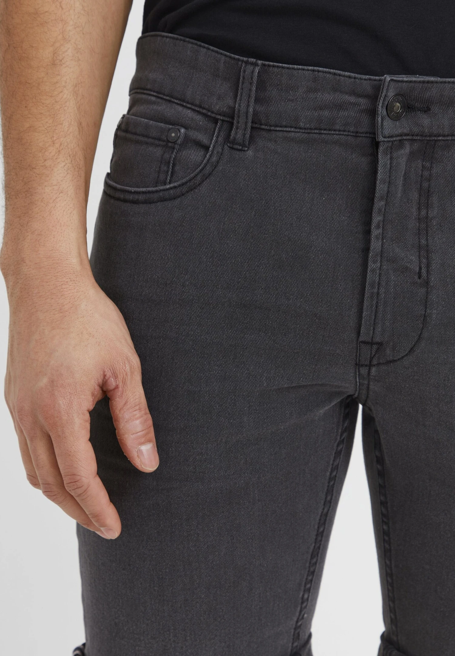 Solid Sdmoyat - Jeansshort - Grey Denim 4 Solid Sdmoyat - Jeansshort - Grey Denim - Afbeelding 4