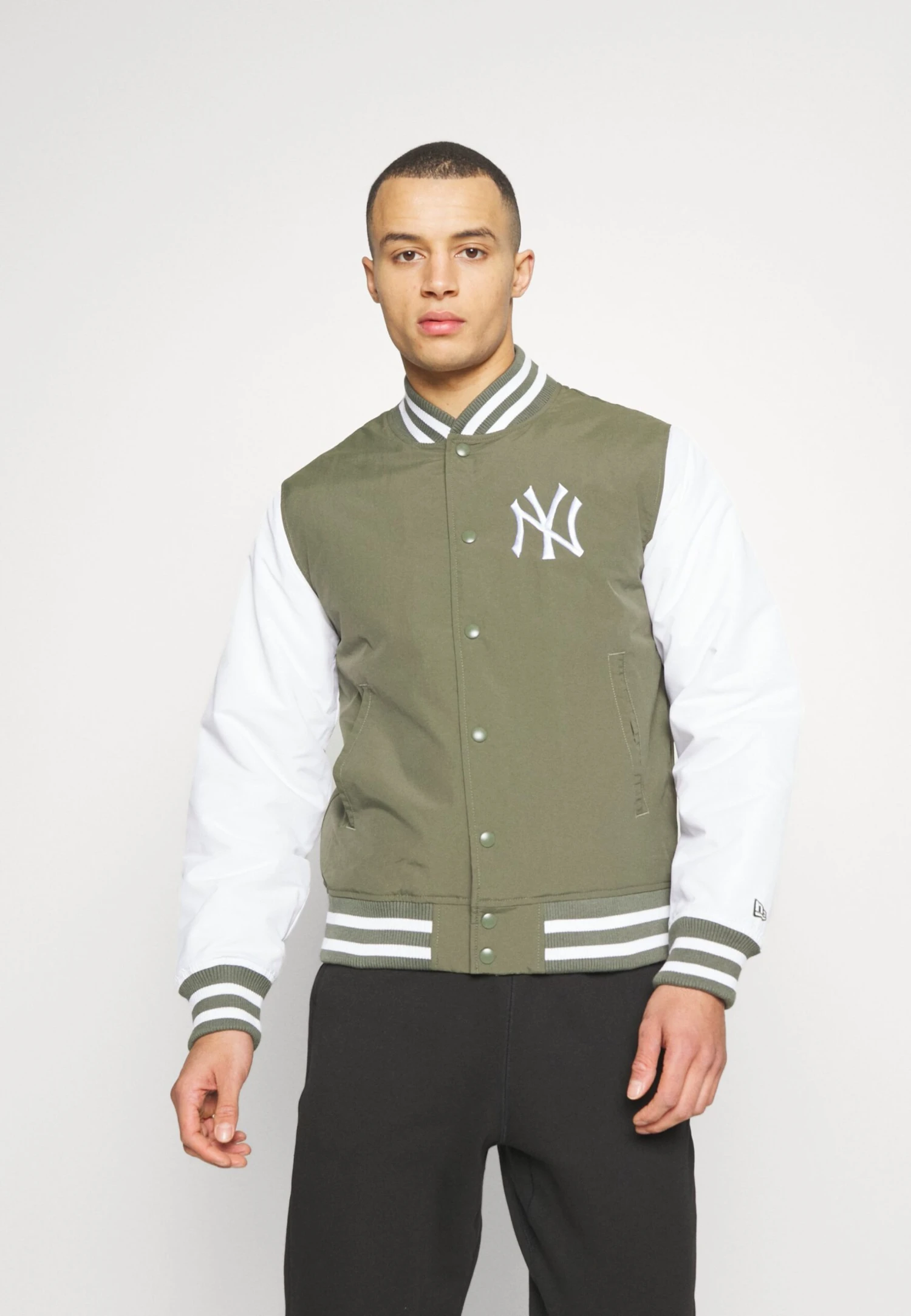 NEW ERA Mlb New York Yankees Team Logo - Fanartikel - Olive/White 3 NEW ERA Mlb New York Yankees Team Logo - Fanartikel - Olive/White - Afbeelding 3