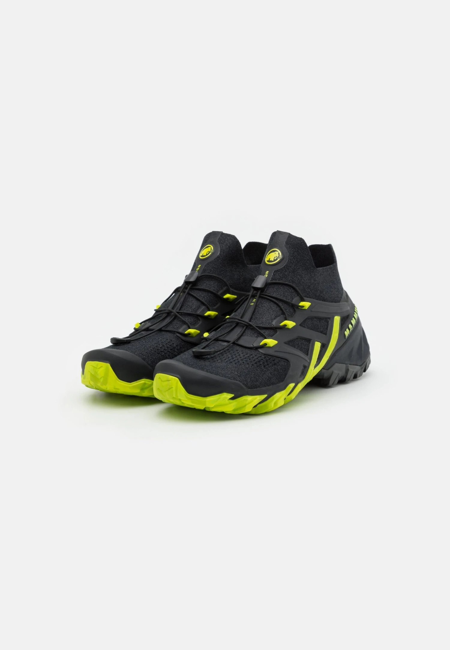 Mammut Aegility Pro Mid Men - Outdoorschoenen - Black/Highlime 2 Mammut Aegility Pro Mid Men - Outdoorschoenen - Black/Highlime - Afbeelding 2