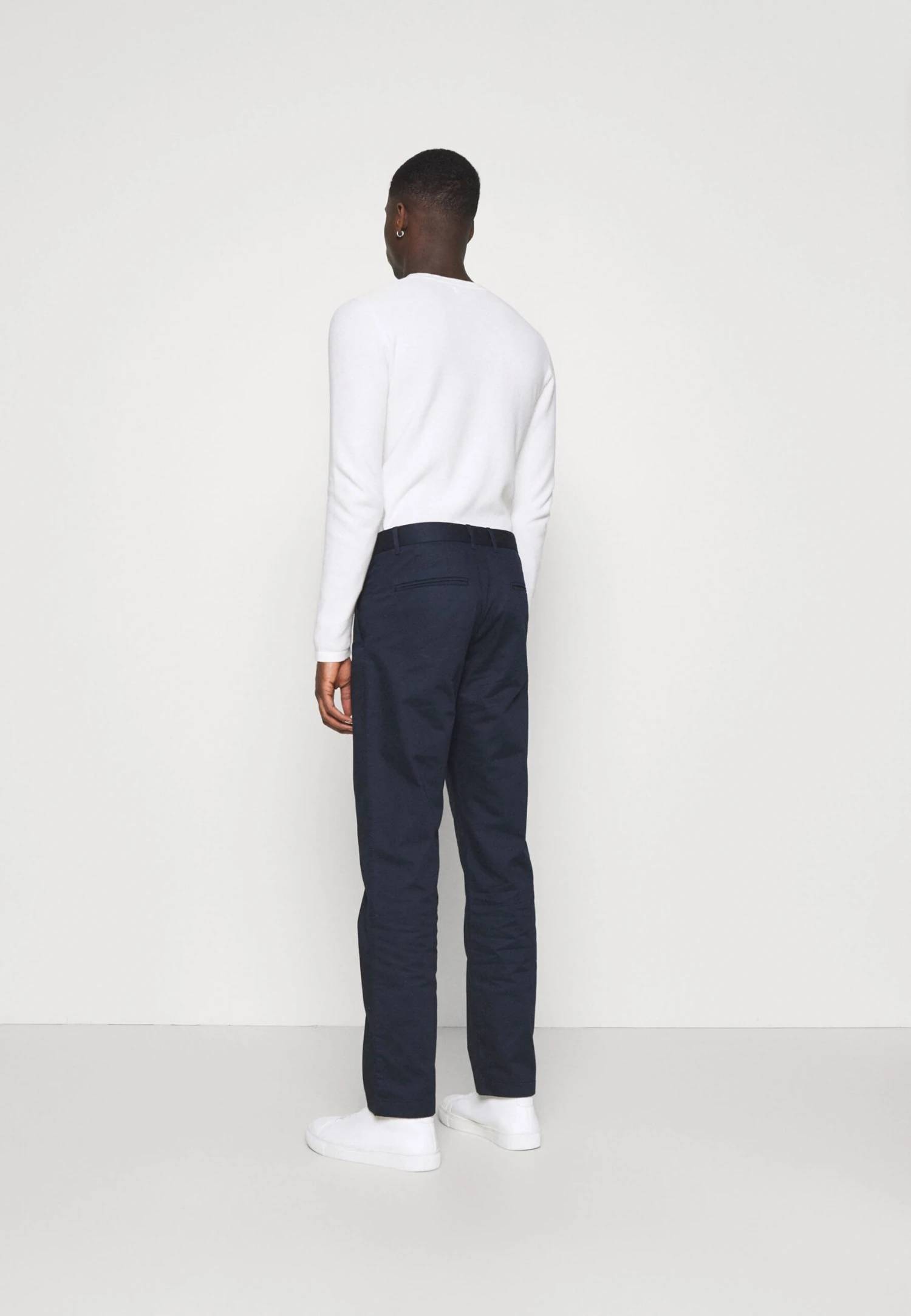 Wood Wood Marcus Light Twill Trousers - Chino - Navy 3 Wood Wood Marcus Light Twill Trousers - Chino - Navy - Afbeelding 3