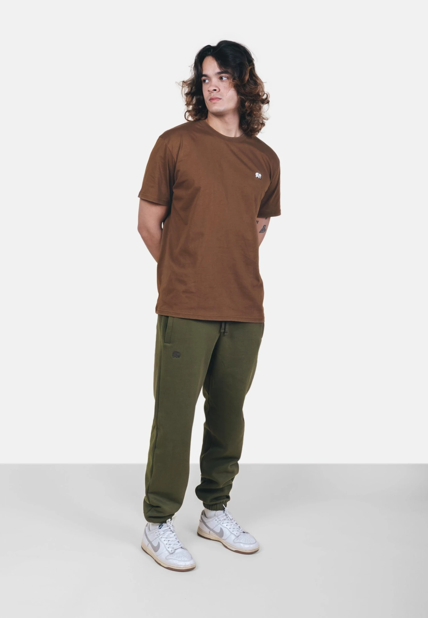 Unisex Water Repllent Five Panel - Trainingsbroek - Khaki 1 Unisex Water Repllent Five Panel - Trainingsbroek - Khaki