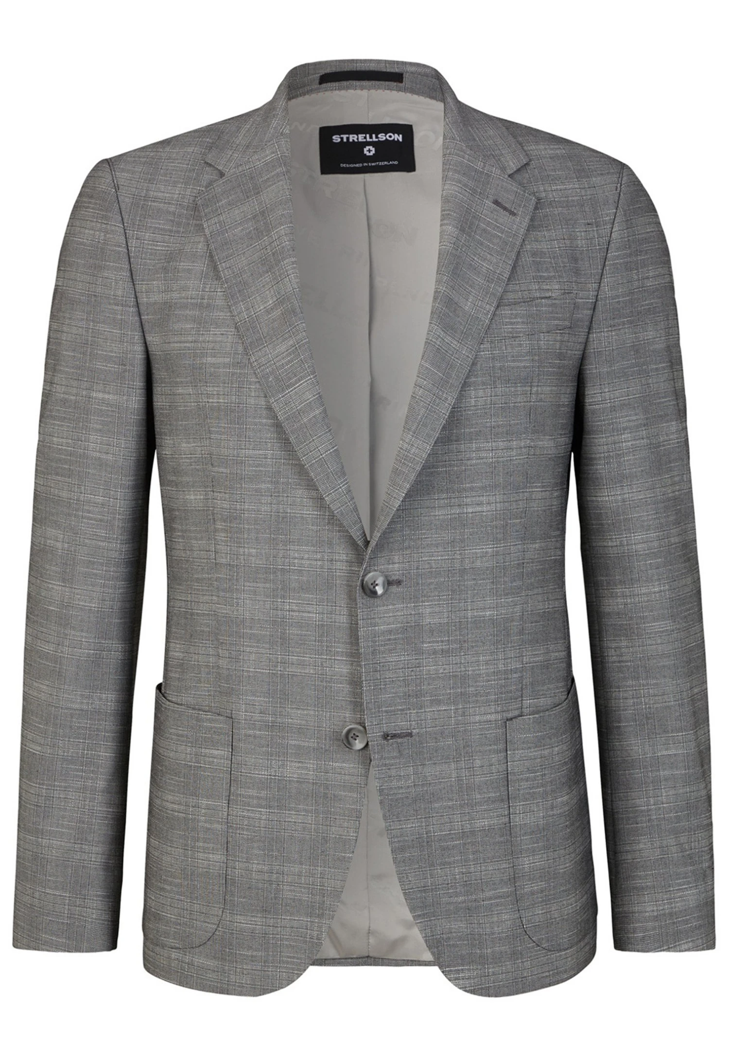 Strellson Arndt - Blazer - Grau Kariert 7 Strellson Arndt - Blazer - Grau Kariert - Afbeelding 7