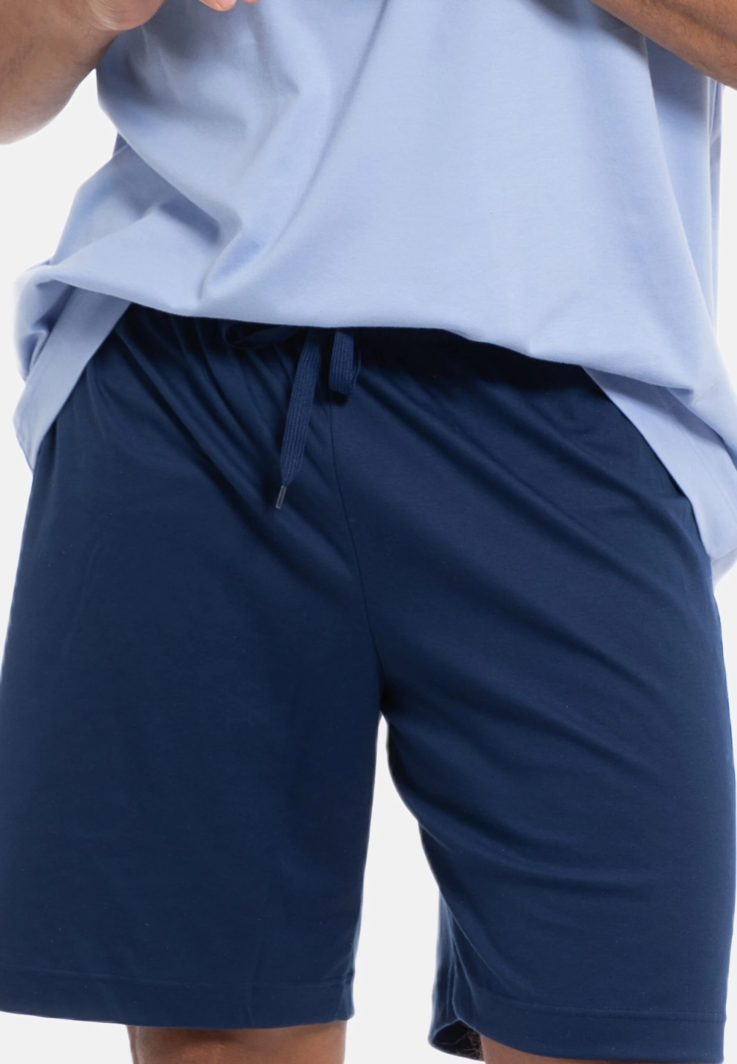 MEY Kurzarm Lounge - Pyjama - Blau 4 MEY Kurzarm Lounge - Pyjama - Blau - Afbeelding 4