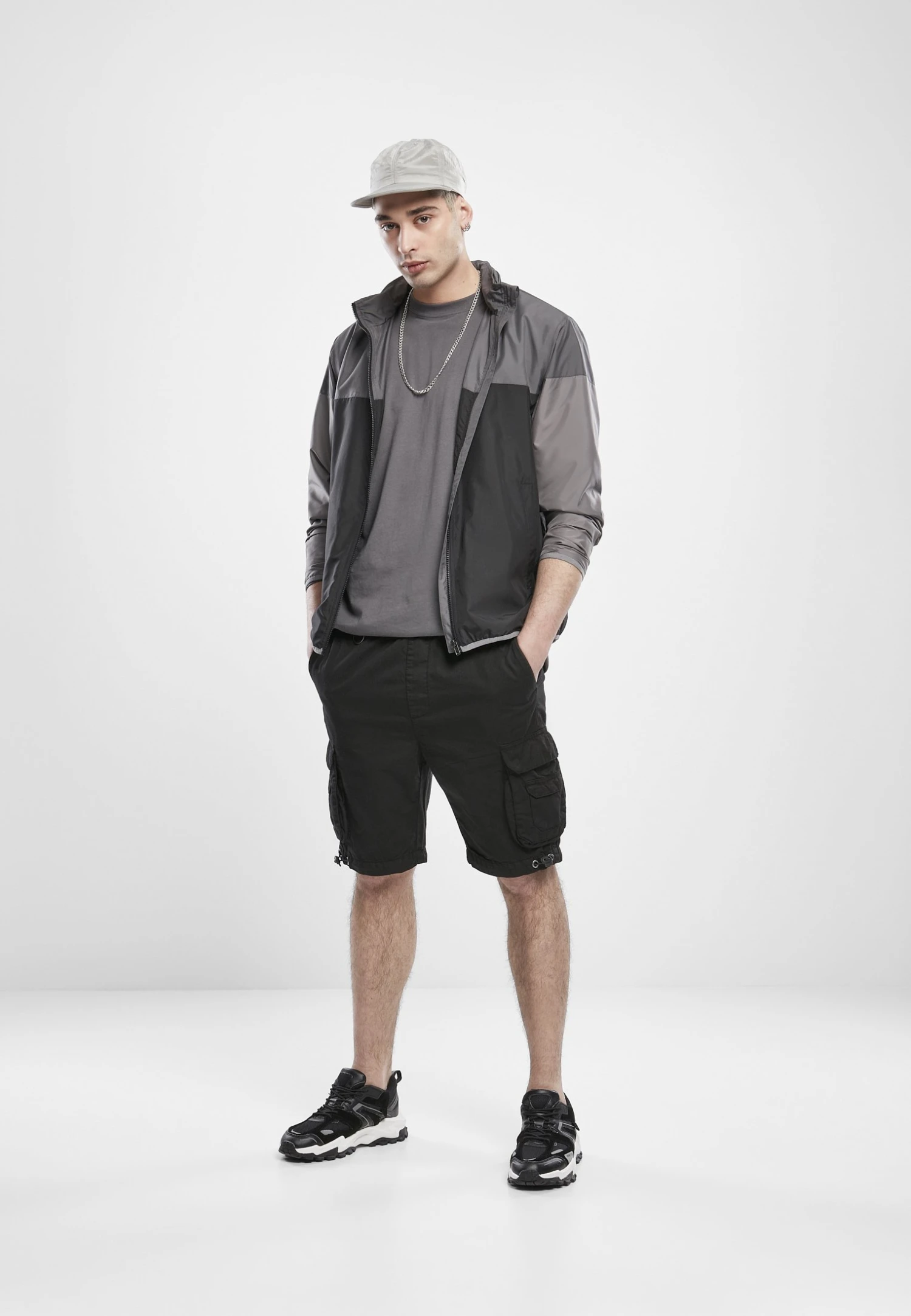 URBAN CLASSICS Double Pocket- Shorts - Black 2 URBAN CLASSICS Double Pocket- Shorts - Black - Afbeelding 2