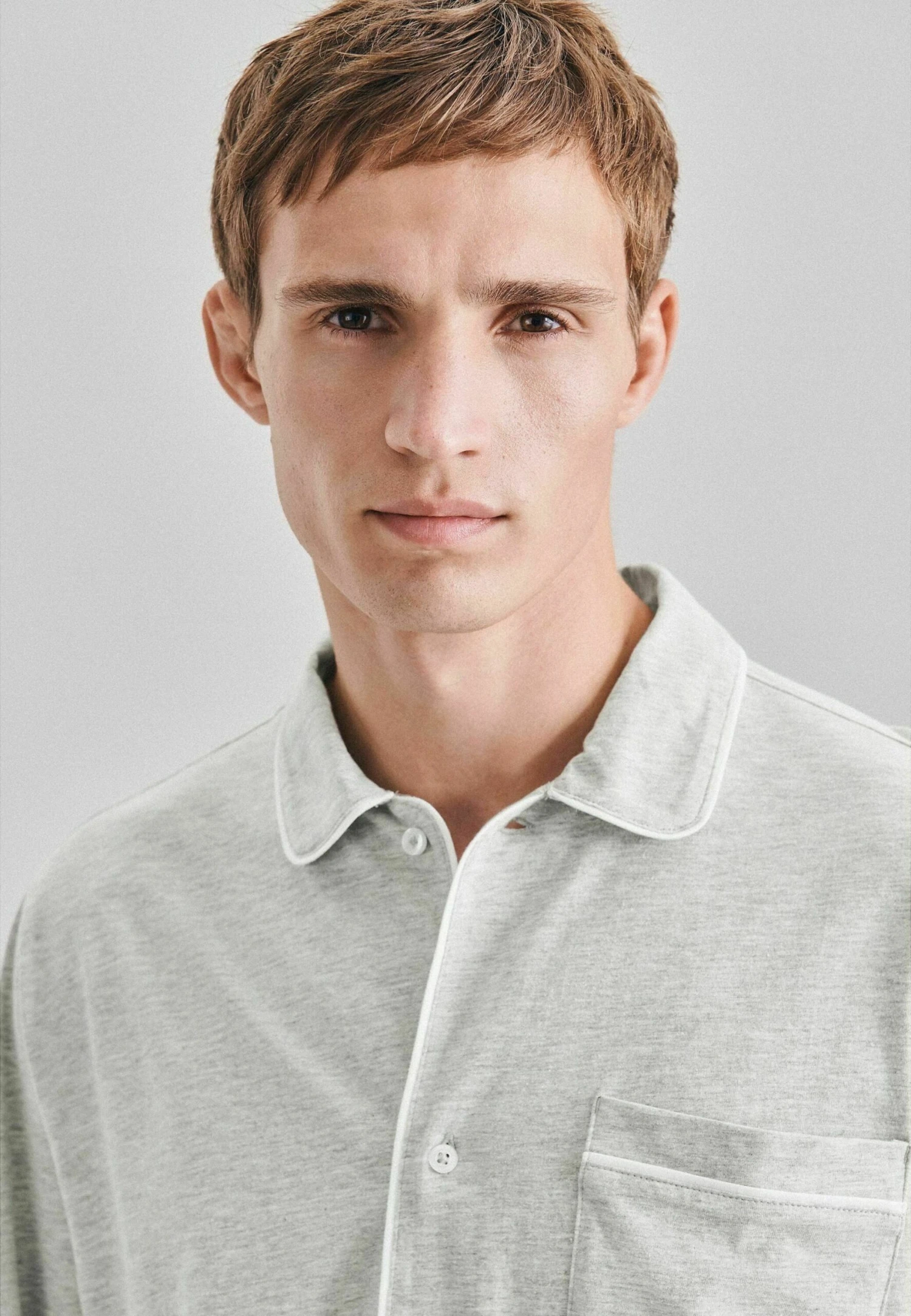 Seidensticker Set - Pyjama - Silvergrey Melange 3 Seidensticker Set - Pyjama - Silvergrey Melange - Afbeelding 3