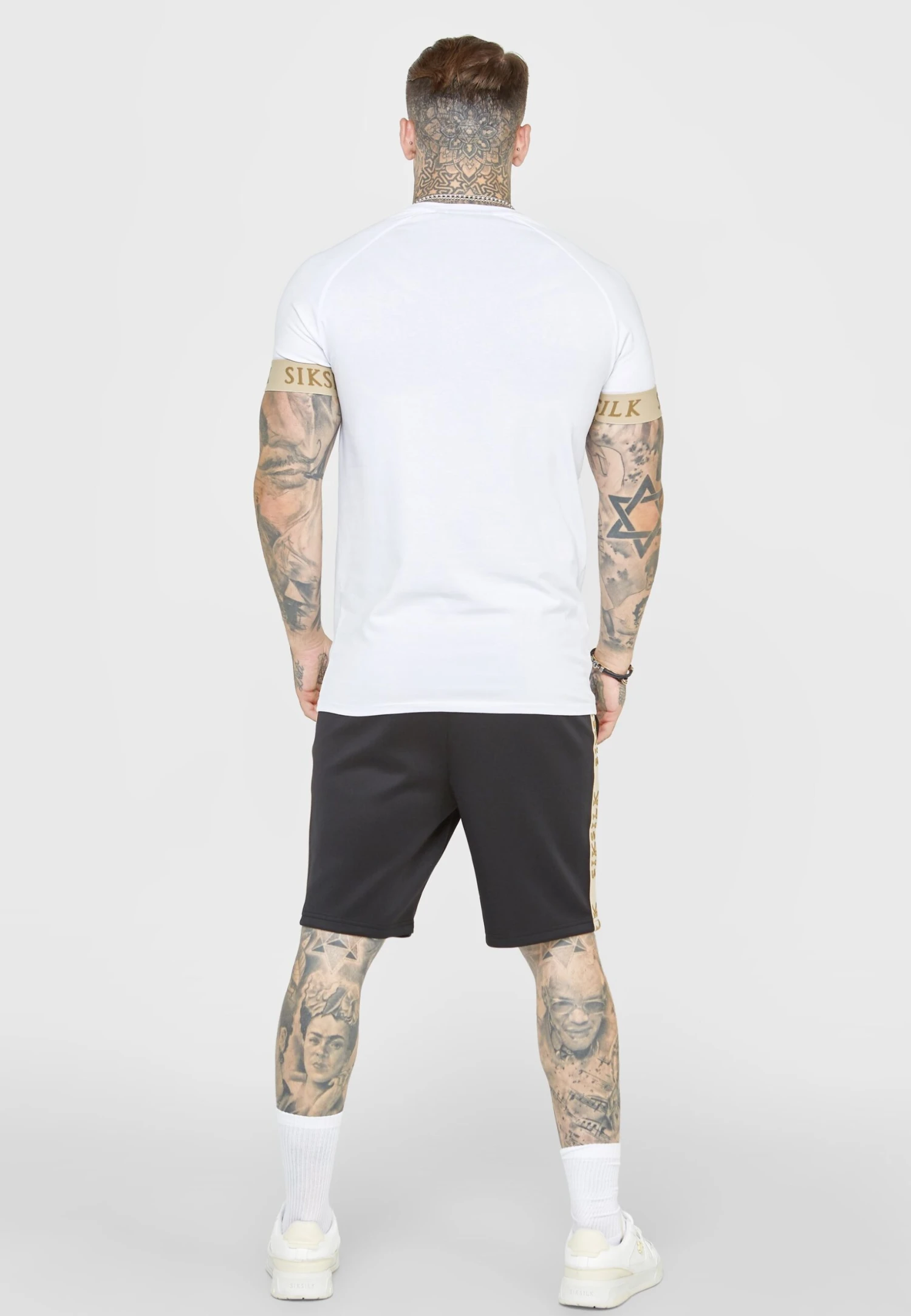 SikSilk Crest- Shorts - Black 3 SikSilk Crest- Shorts - Black - Afbeelding 3