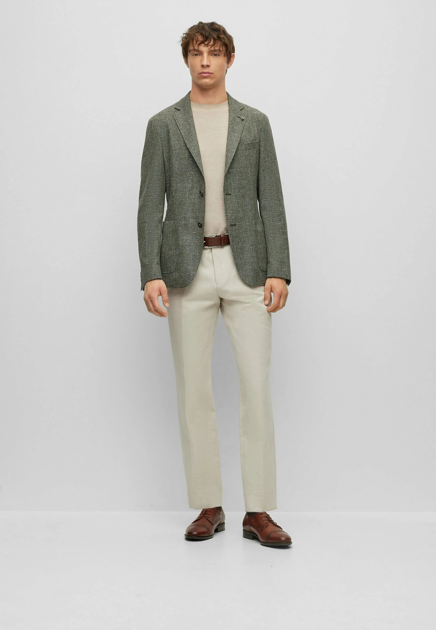 Boss C Hanry - Blazer - Open Green Twentyone 2 Boss C Hanry - Blazer - Open Green Twentyone - Afbeelding 2