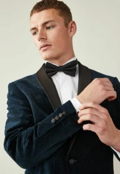 Next Printed Velvet Slim Fit - Colbert - Blue 8 Next Printed Velvet Slim Fit - Colbert - Blue -Next Verkoopwinkel 1d1c30ae285944bdb0f669fd71f01e39