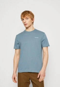 Calvin Klein Micro Logo - T-Shirt Basic - Grey Tar