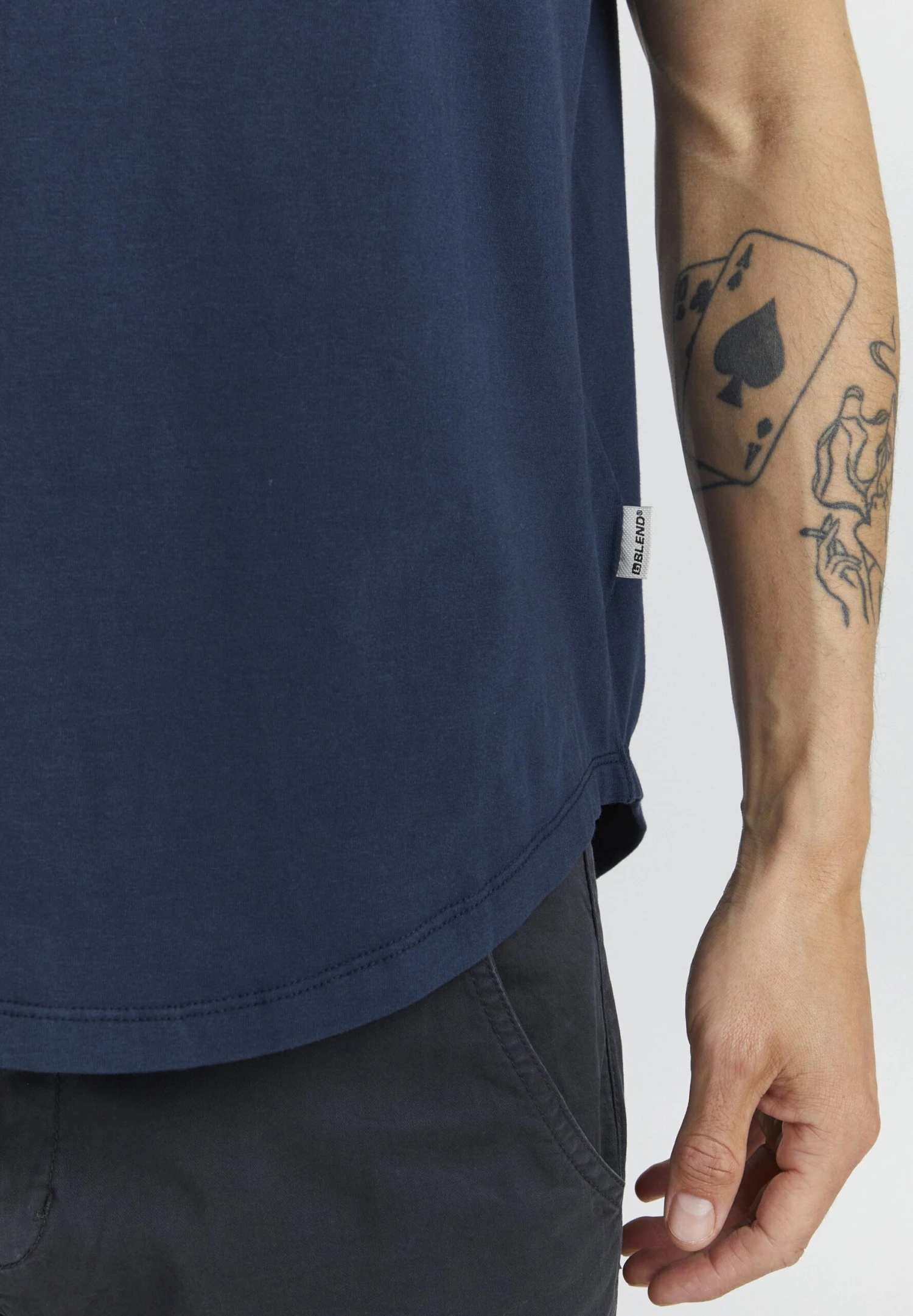 Blend T-Shirt Basic - Dress Blues 5 Blend T-Shirt Basic - Dress Blues - Afbeelding 5