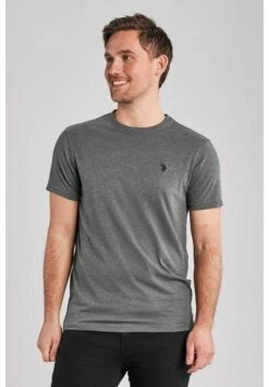 U.S. Polo Assn. Arjun - T-Shirt Basic - Medium Grey Melange