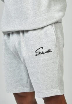 SikSilk Script Embroidery - Shorts - Grey 8 SikSilk Script Embroidery - Shorts - Grey -Next Verkoopwinkel 2040df1c712142768bb7b2d67eeb1aa8
