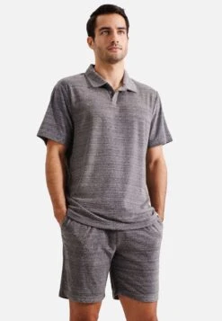 Seidensticker Frottee - Pyjamabroek - Evening Grey