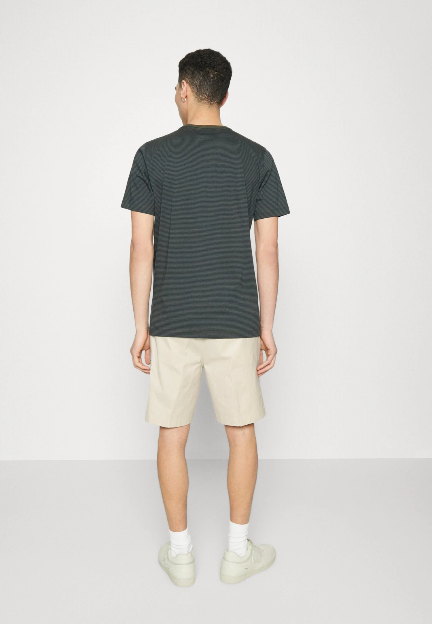 Calvin Klein Jeans Stop Straight- Shorts - Eggshell 3 Calvin Klein Jeans Stop Straight- Shorts - Eggshell - Afbeelding 3