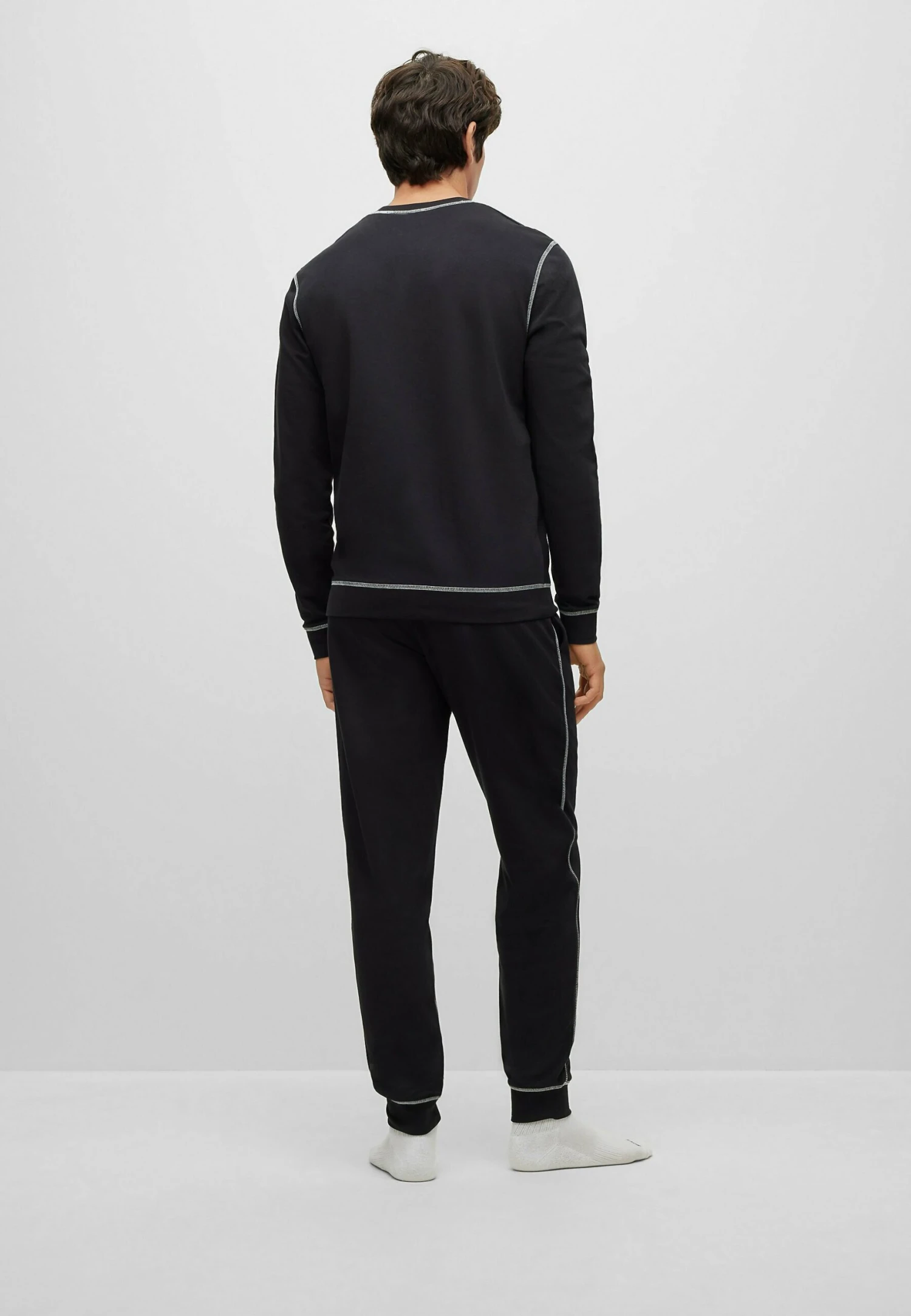 Boss Contemporary Longset - Pyjama - Black One 2 Boss Contemporary Longset - Pyjama - Black One - Afbeelding 2