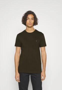AllSaints Tonic Crew - T-Shirt Basic - Park Green