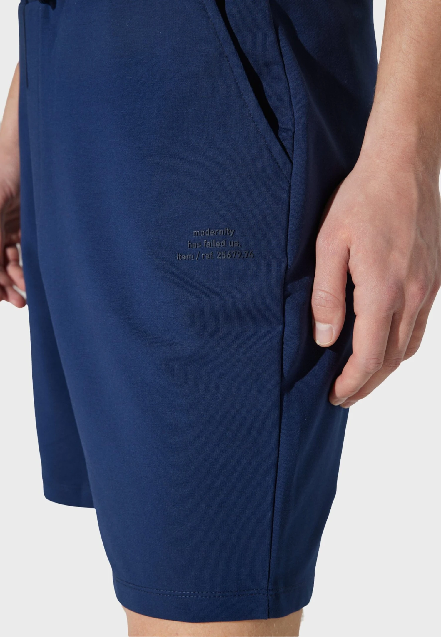 Standard Fit- Shorts - Indigo 5 Standard Fit- Shorts - Indigo - Afbeelding 5