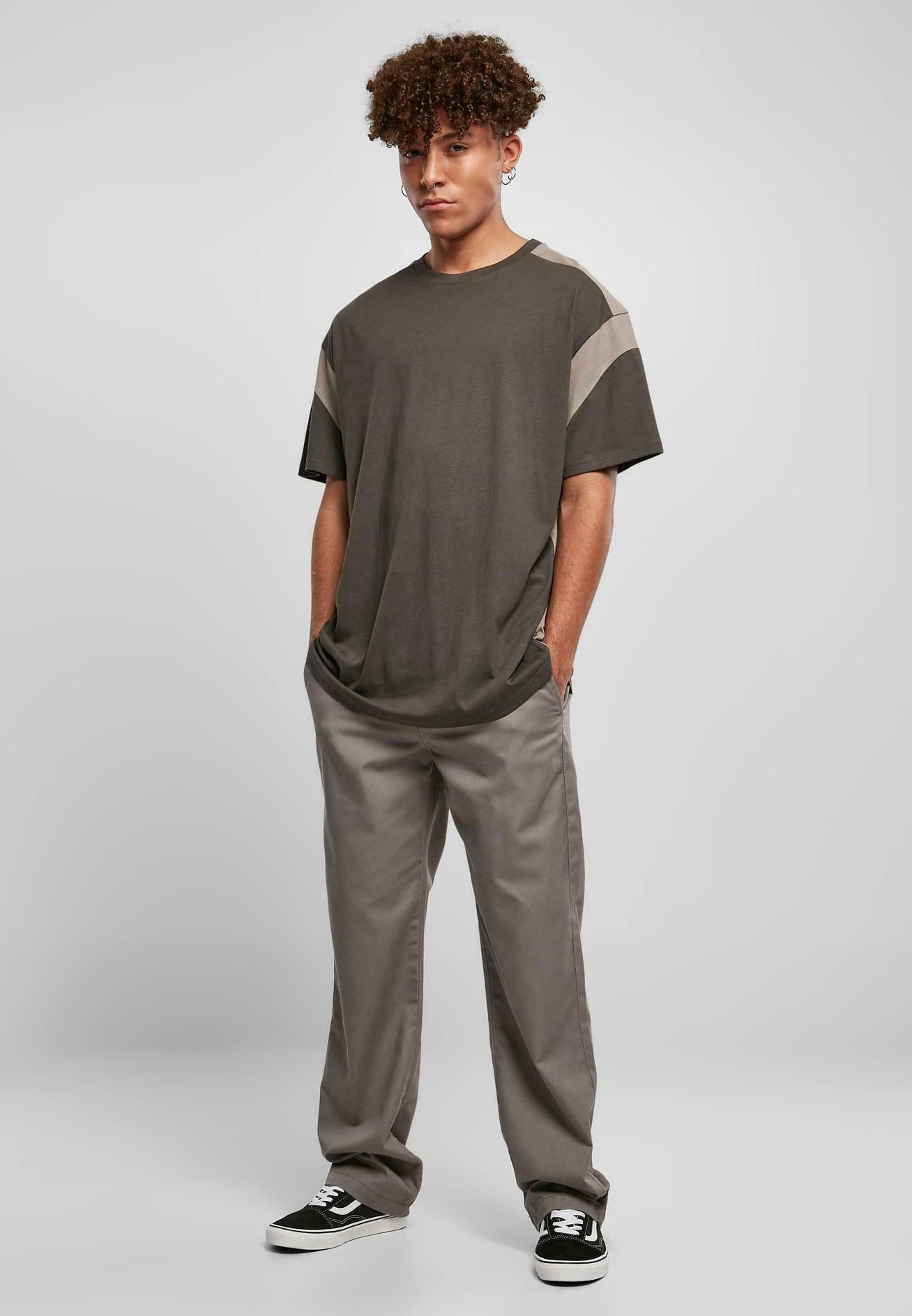 URBAN CLASSICS Active - T-Shirt Print - Blackbird Asphalt 2 URBAN CLASSICS Active - T-Shirt Print - Blackbird Asphalt - Afbeelding 2